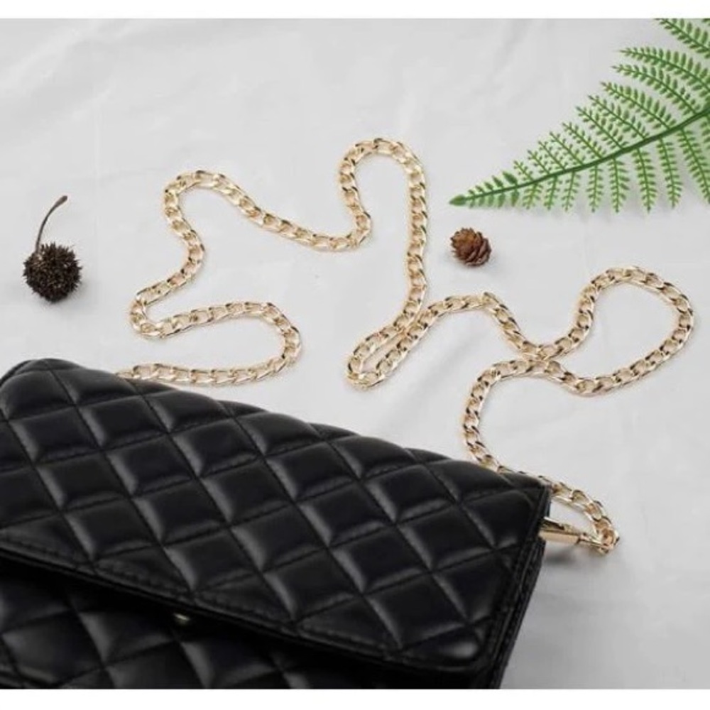 BRAND NEW WITH TAGS Gold Crossbody Replacement Chain Strap